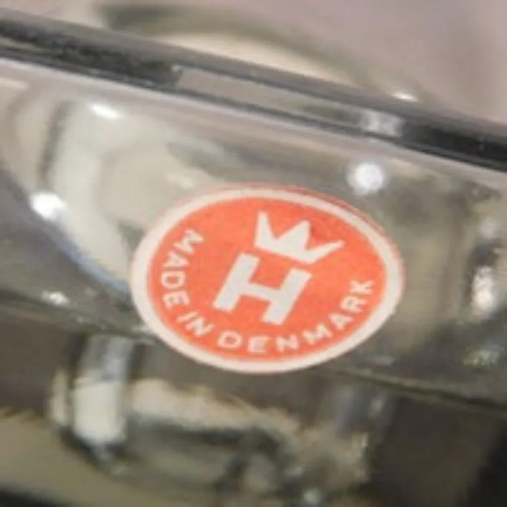 Vintage HOLMEGAARD Glass Candle Holders